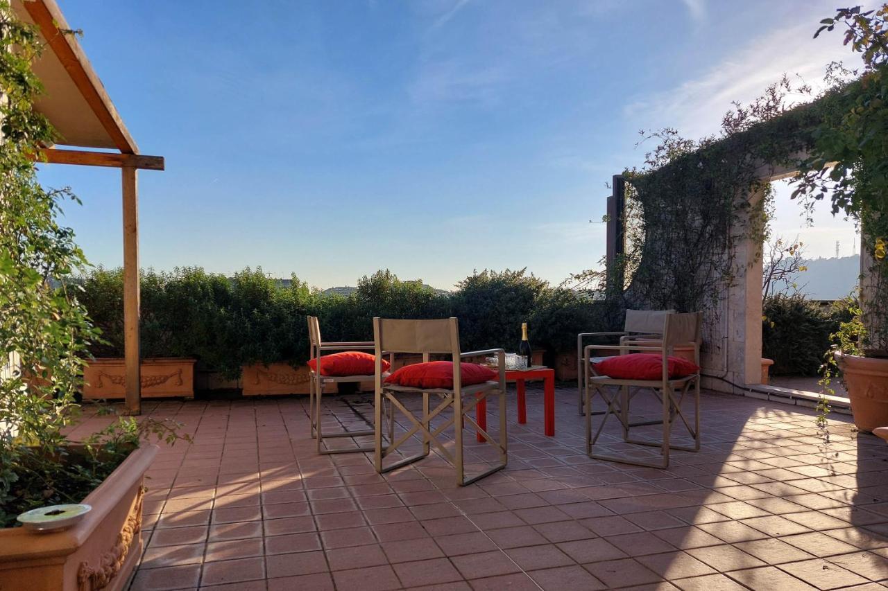 Apartamento Beautiful Loft In Ponte Milvio With Terrace Roma Exterior foto