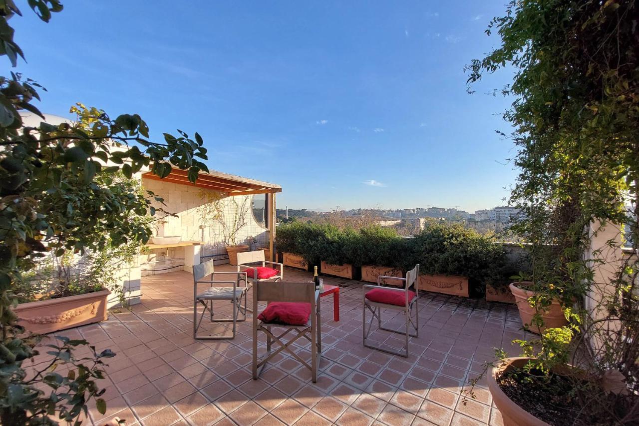 Apartamento Beautiful Loft In Ponte Milvio With Terrace Roma Exterior foto
