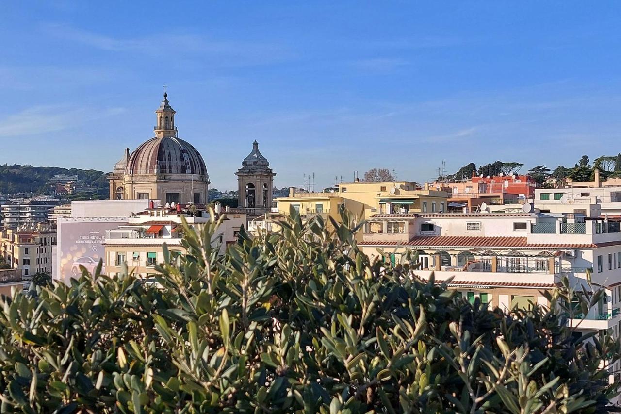 Apartamento Beautiful Loft In Ponte Milvio With Terrace Roma Exterior foto
