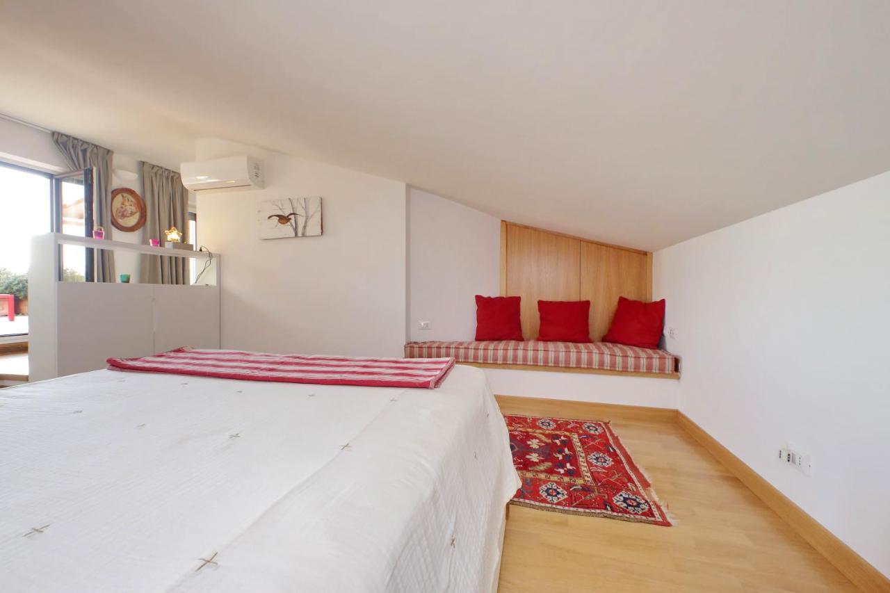 Apartamento Beautiful Loft In Ponte Milvio With Terrace Roma Exterior foto